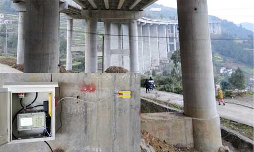 遵赤高速遠(yuǎn)程自動化橋梁振動監(jiān)測項目