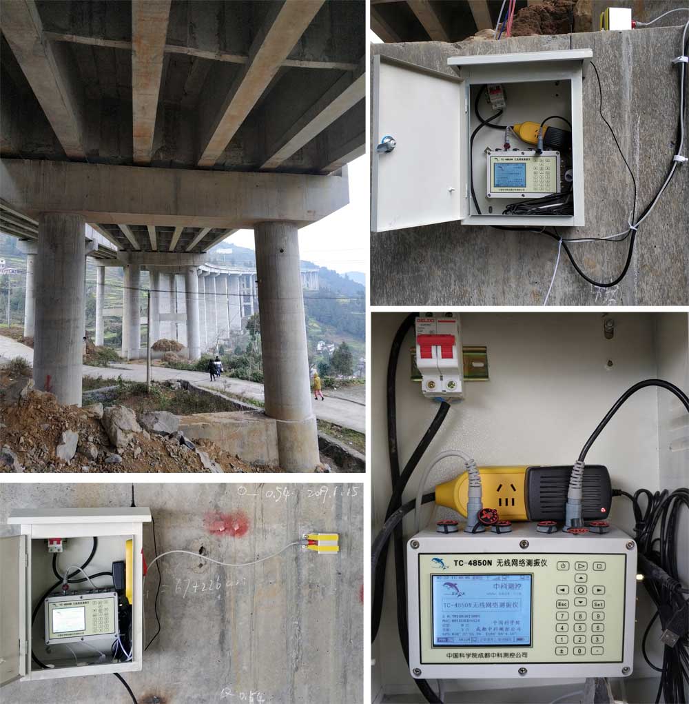 網絡測振儀橋梁自動化振動監(jiān)測項目案列