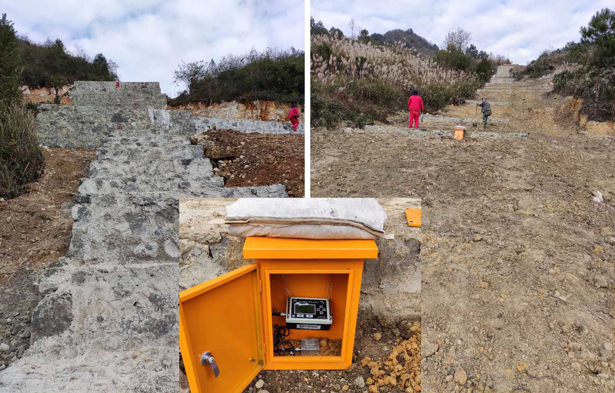 爆破振動測試圖