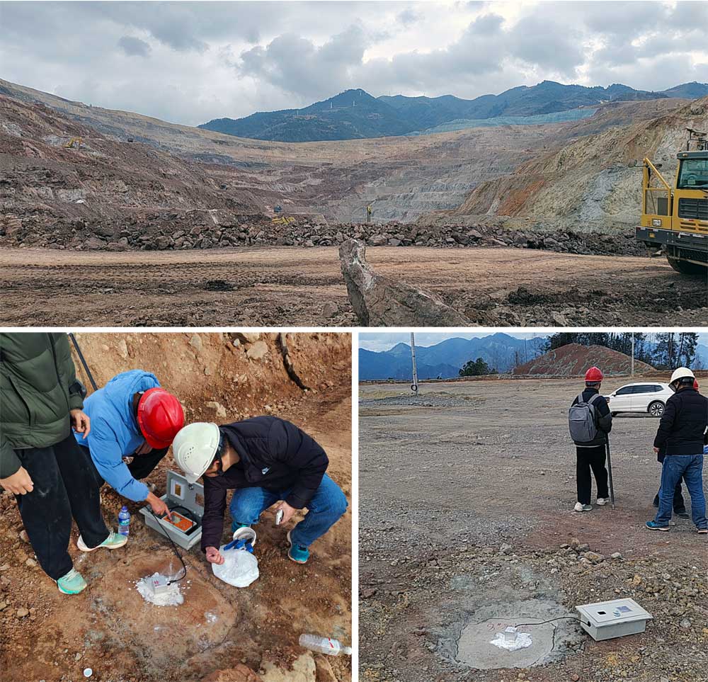 礦山爆破振動測試